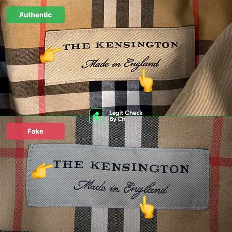 how to spot fake burberry shoes|burberry trench authenticity check.